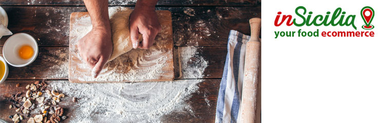 Vendita on line Cibo Tradizionale Siciliano - su insicilia.com vendita di cibo tradizionale siciliano brioches, pane, croissant,  biscotti, farina