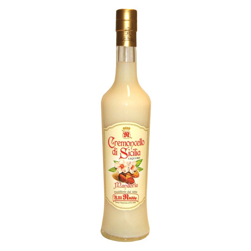sale online Almond Cream of Liqueur in bottle of 50cl (19,9 OZ) fratelli russo