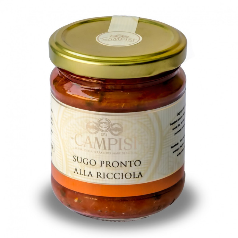 Vendita on line sugo pronto ricciola primo tipico siciliano conserve campisi Vendita on line sugo pronto ricciola primo tipico siciliano conserve campisi