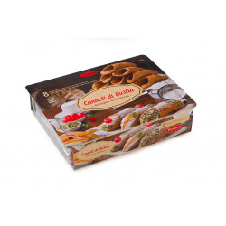 Acquistare scorze dette anche bucce di Cannoli grandi in vaschetta pennisi