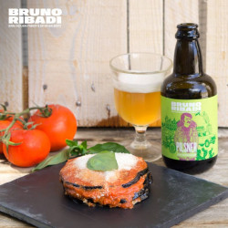 75 cl Pilsner grains of Sicily Bruno Ribadi Craft Beer Bottle