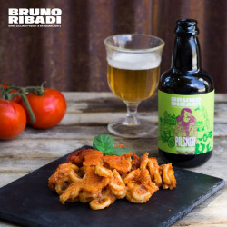 33cl Pilsner grains of Sicily Bottle Craft Beer Bruno Ribadi