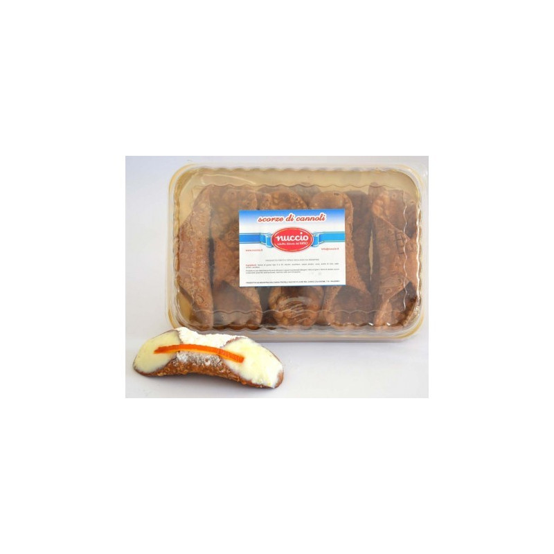 Acquistare scorze dette anche bucce di Cannoli grandi in vaschetta ricetta siciliana palermitana fratelli nuccio Acquistare scorze dette anche bucce di Cannoli grandi in vaschetta ricetta siciliana palermitana fratelli nuccio
