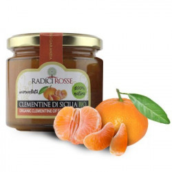 Confettura di Clementina Siciliana biologica in vasetto da 240g