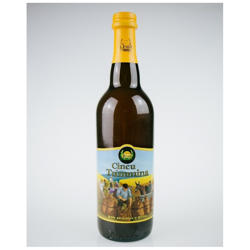 vendita online Bottiglia 75cl Bionda Birra Irias Artigianale ai 5 Grani di Sicilia vendita online Bottiglia 75cl Bionda Birra Irias Artigianale ai 5 Grani di Sicilia