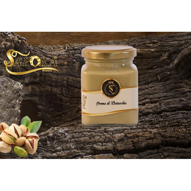 Vendita online Crema Dolce Spalmabile al Pistacchio di Sicilia Barattolo da 220g Vendita online Crema Dolce Spalmabile al Pistacchio di Sicilia Barattolo da 220g