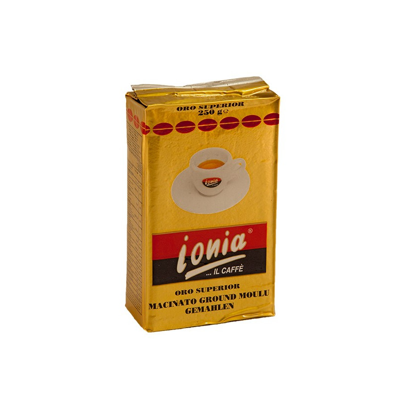 Vendita online Caffè Ionia 250gr macinato ORO SUPERIOR MACINATO Vendita online Caffè Ionia 250gr macinato ORO SUPERIOR MACINATO