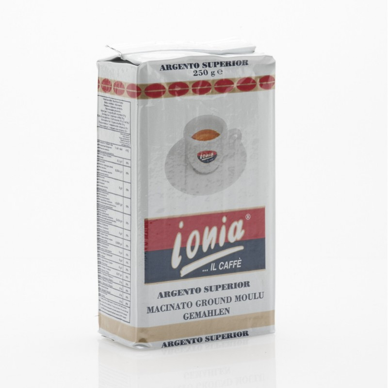 Vendita online Caffè Ionia Argento Casa confezione da 250gr Vendita online Caffè Ionia Argento Casa confezione da 250gr