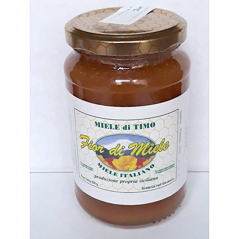 Vendita online miele siciliano di timo in barattoli da 500g Vendita online miele siciliano di timo in barattoli da 500g