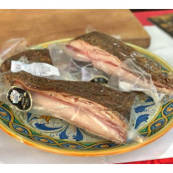 Pack of 400g of black pig's pillow of Nebrodi Gourmet Food