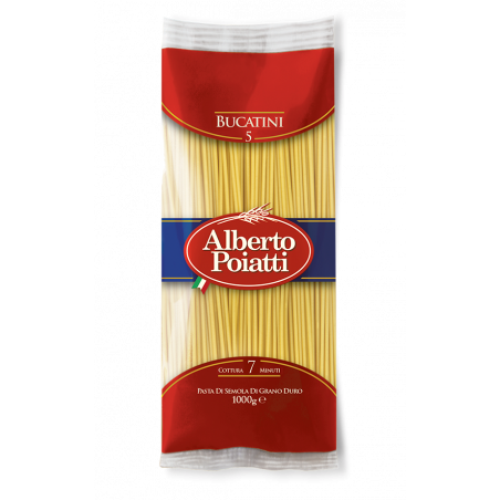 Vendita online Bucatini di Semola confezione da 1kg Pasta Alberto Poiatti