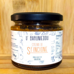 Vendita online Crema di Sfincione ricetta tradizionale vasetto da 190g Ubaruneddu