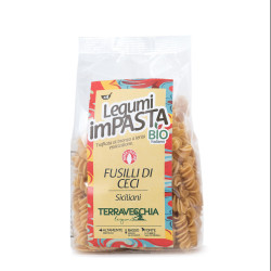ORGANIC Pasta of CHICKPEAR "FUSILLI" 250g
