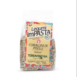 Pasta format Organic Corallini of peas 250g