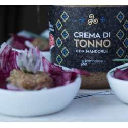 Crema di tonno con mandorle 130 gr