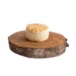 Formaggio Semi stagionato "Grand'Arancia " aromatizzato con scorzette di arance Biologiche