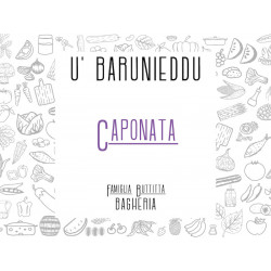 vendita online 1kg di Caponata di Melanzane Siciliana ricetta tradizionale ubaruneddu