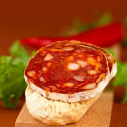 Salame del Contadino Salame Artigianale Siciliano Piccante - 250gr