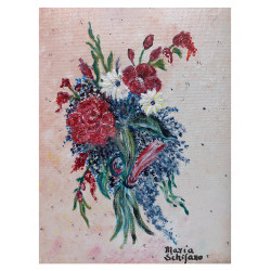 Painting on Canvas: Il Mazzolino du Zitu