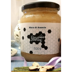 Organic Sicilian Orange Honey 500g jar