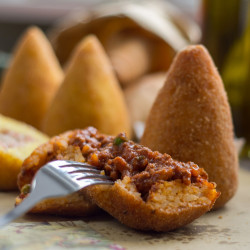Arancino al ragù senza glutine surgelata e cotta conf. monodose