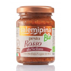 Organic Sicilian Red Pesto with Extra Virgin Olive Oil 90 gr