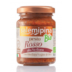Pesto Rosso alla Siciliana BIO con Olio Extra Vergine di Oliva 90gr