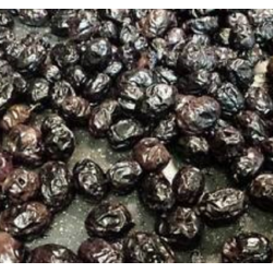 Baked black olives Nocellara variety 250 gr in bag