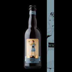 Bottiglia 50 cl Birra Malto d'Orzo & Malto di Frumento Donna di Coppe