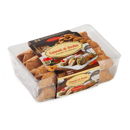 Cialde Cannoli piccoli in vaschetta pennisi