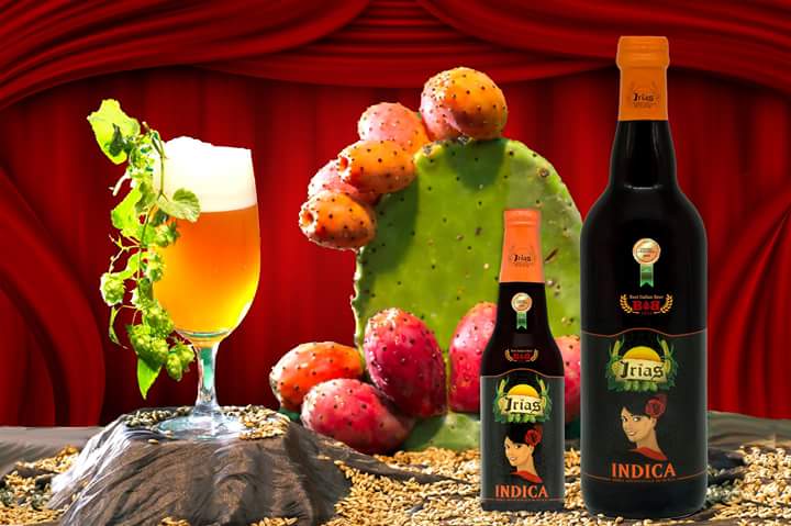 Birra Artigianale Irias Indica al fico d'india premo slow food